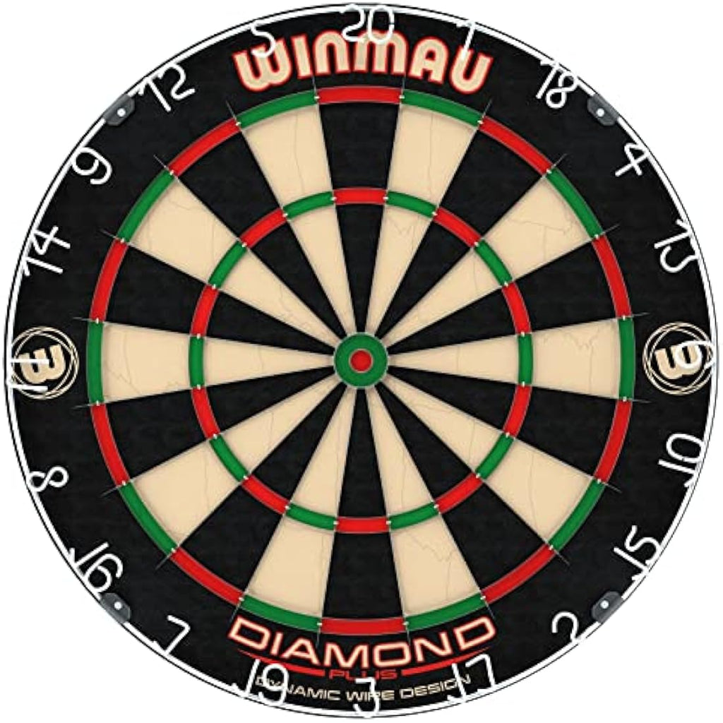 Winmau Diamond Plus Bristle Dartboard – Professional Sisal Tournament Board