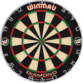 Winmau Diamond Plus Bristle Dartboard – Professional Sisal Tournament Board
