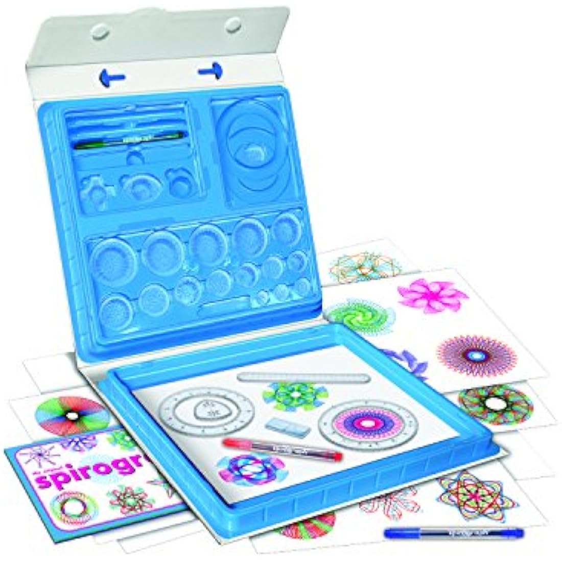 Spirograph Deluxe Set – 45-Piece Drawing Kit with Storage Case