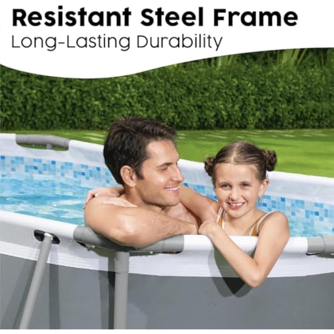 Bestway Steel Pro MAX Oval Above-Ground Pool Set with Filter Pump