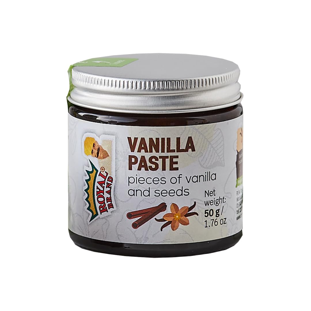 Jolof Store Madagascar Vanilla Bean Paste – Gourmet Class, 50g Glass Jar