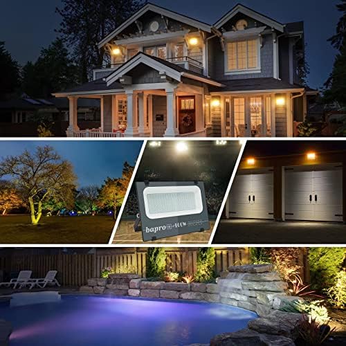 600W LED Floodlight – 3000K Warm White IP65 Security Light