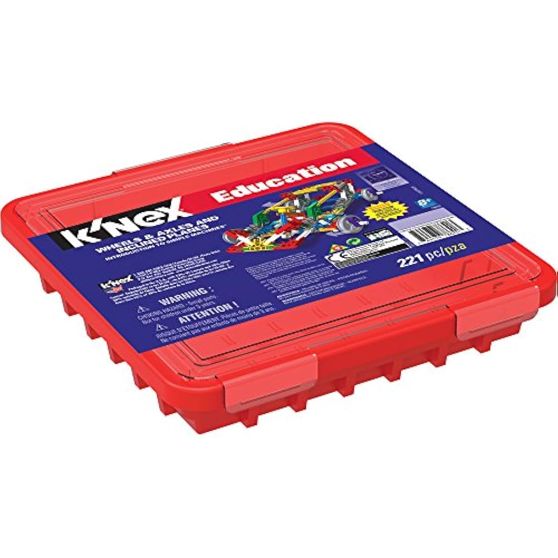 K'NEX Intro to Simple Machines: Wheels & Inclined Planes STEM Kit