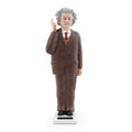 Kikkerland Solar Einstein – Solar-Powered Polyresin Desk Decor Figure