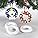 Baker Ross Mini Polystyrene Craft Rings for Kids Arts & Crafts - 10 Pack