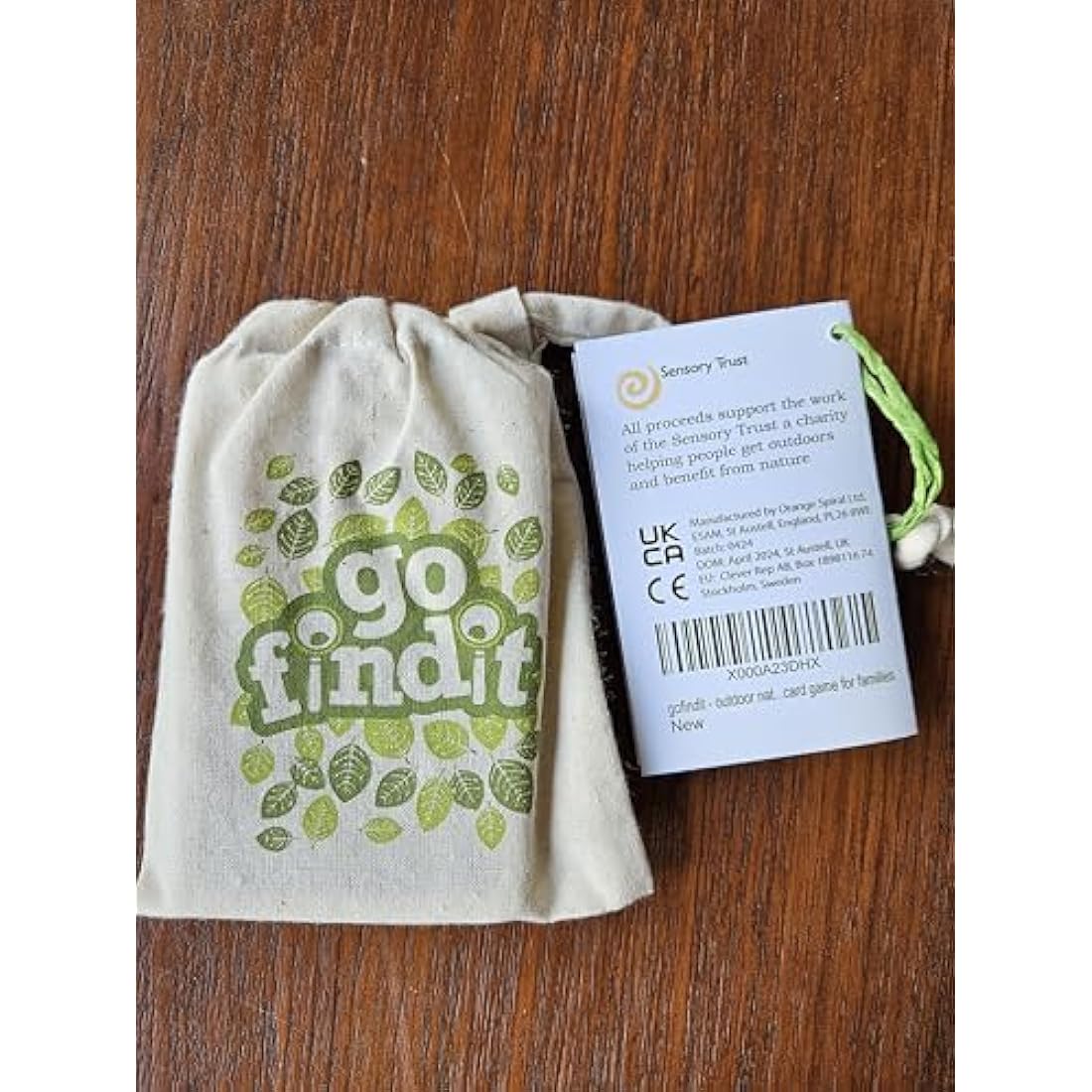gofindit too Outdoor Nature Scavenger Hunt Card Game for Kids & Families