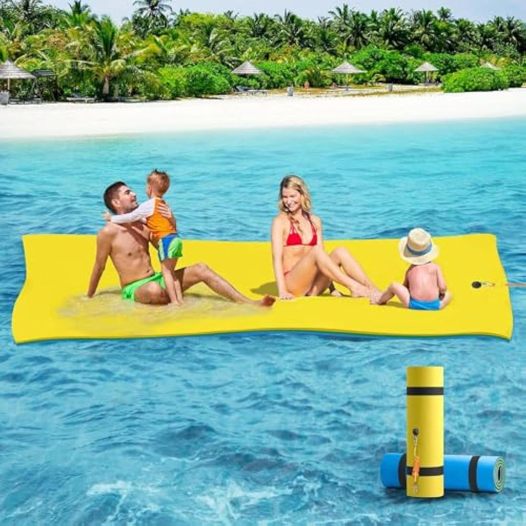 Floating Water Mat – 3-Layer XPE Foam Island for Lakes