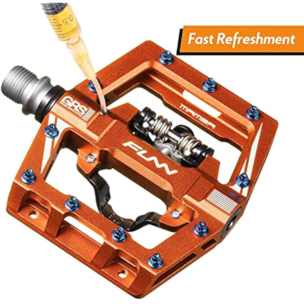 Funn Mamba S Single Sided Clipless MTB Pedals | SPD Compatible CrMo Axle