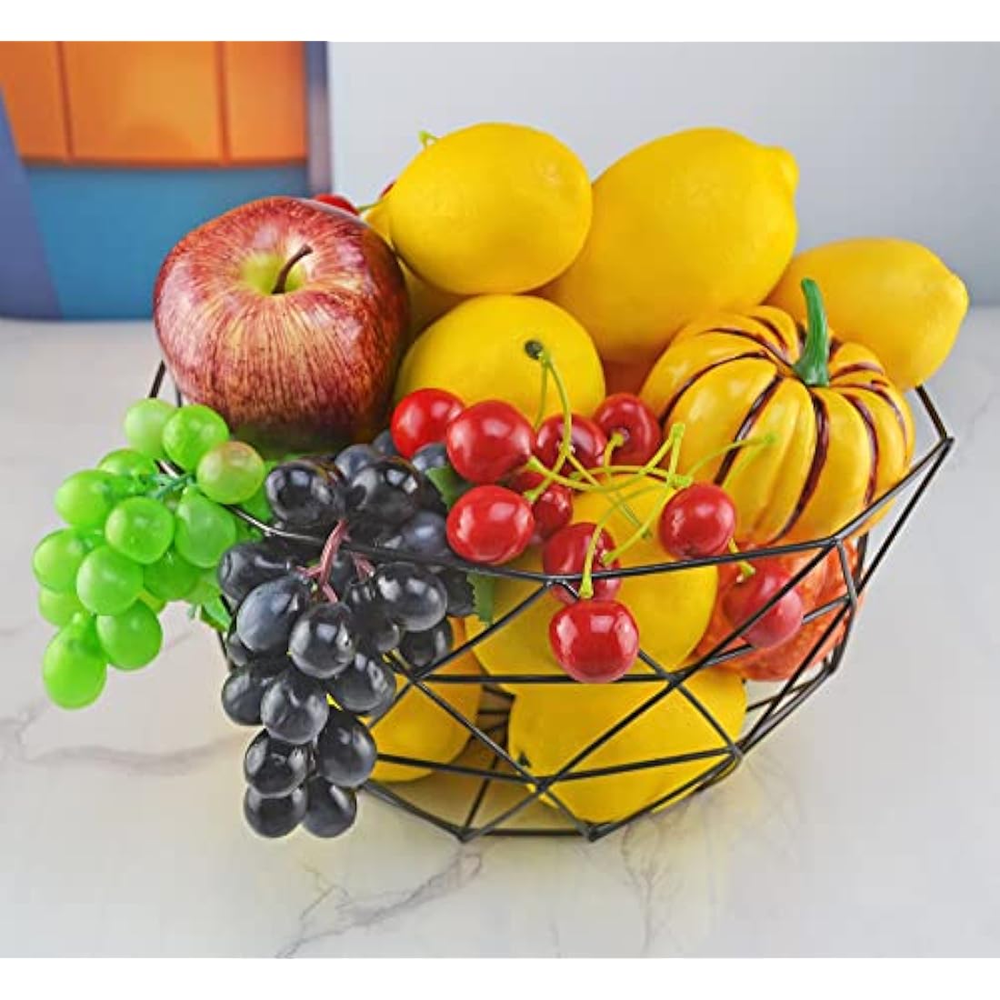 JEDFORE Artificial Lemons - Realistic Fake Fruit for Home Decor, 10 Pack