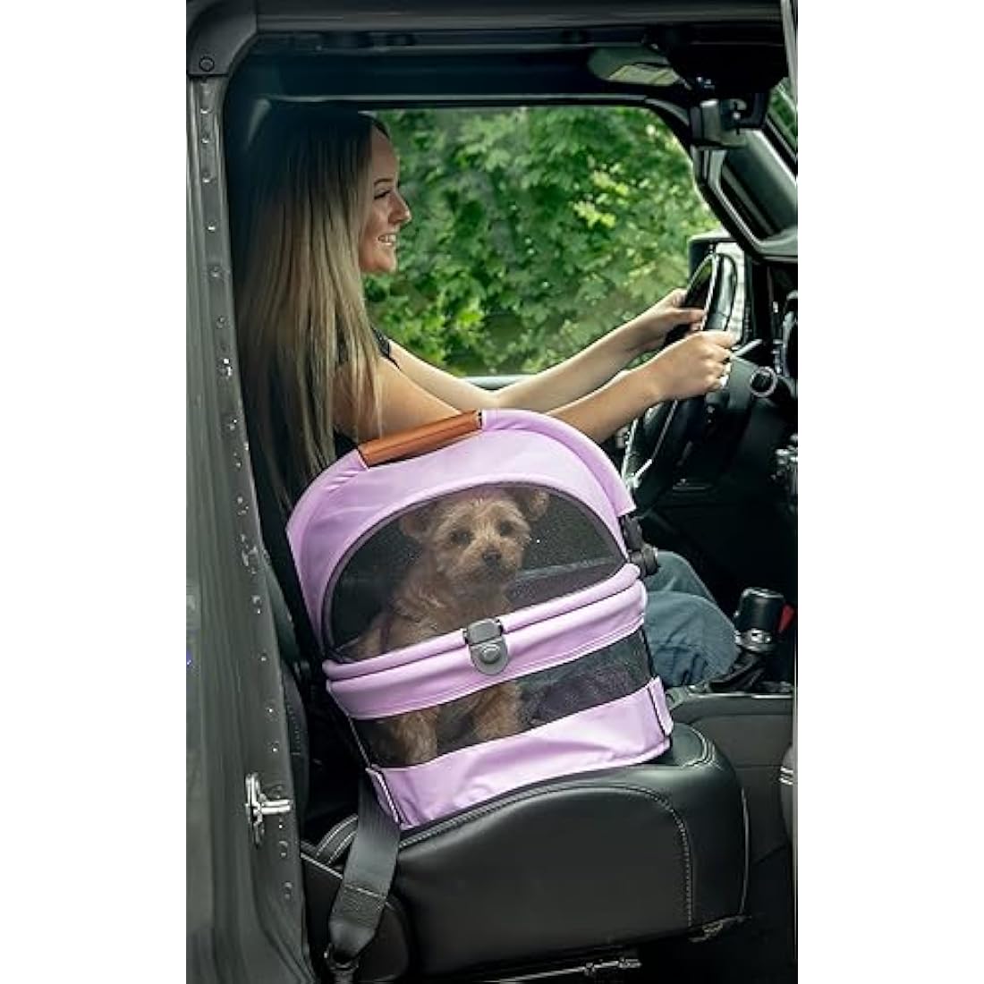 Pet Gear View 360 Ultra Lite Pet Carrier & Car Seat - Larkspur, 15"