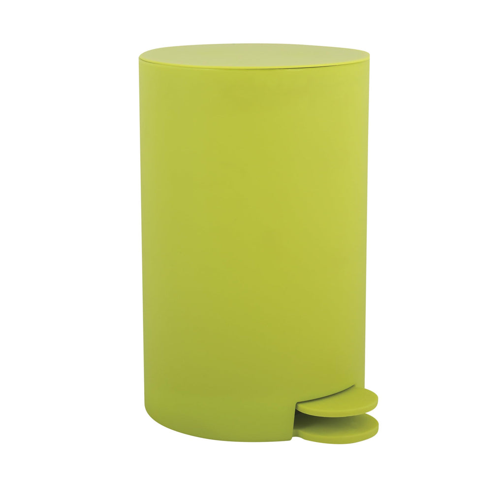 MSV Osaki Pedal Bin, Green, 3 Litre - image 1