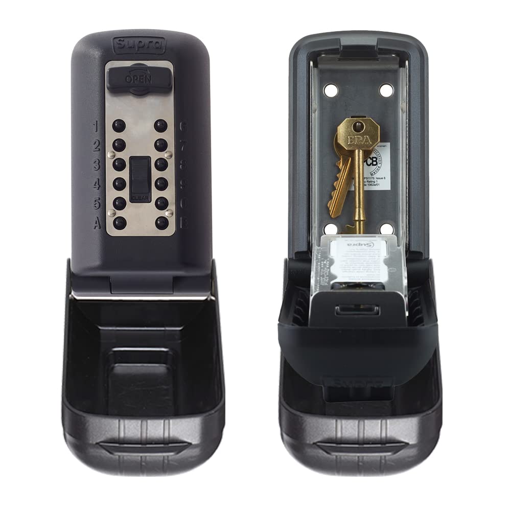 Supra P500 Pro Key Safe – Police Preferred Wall Mounted Lock Box