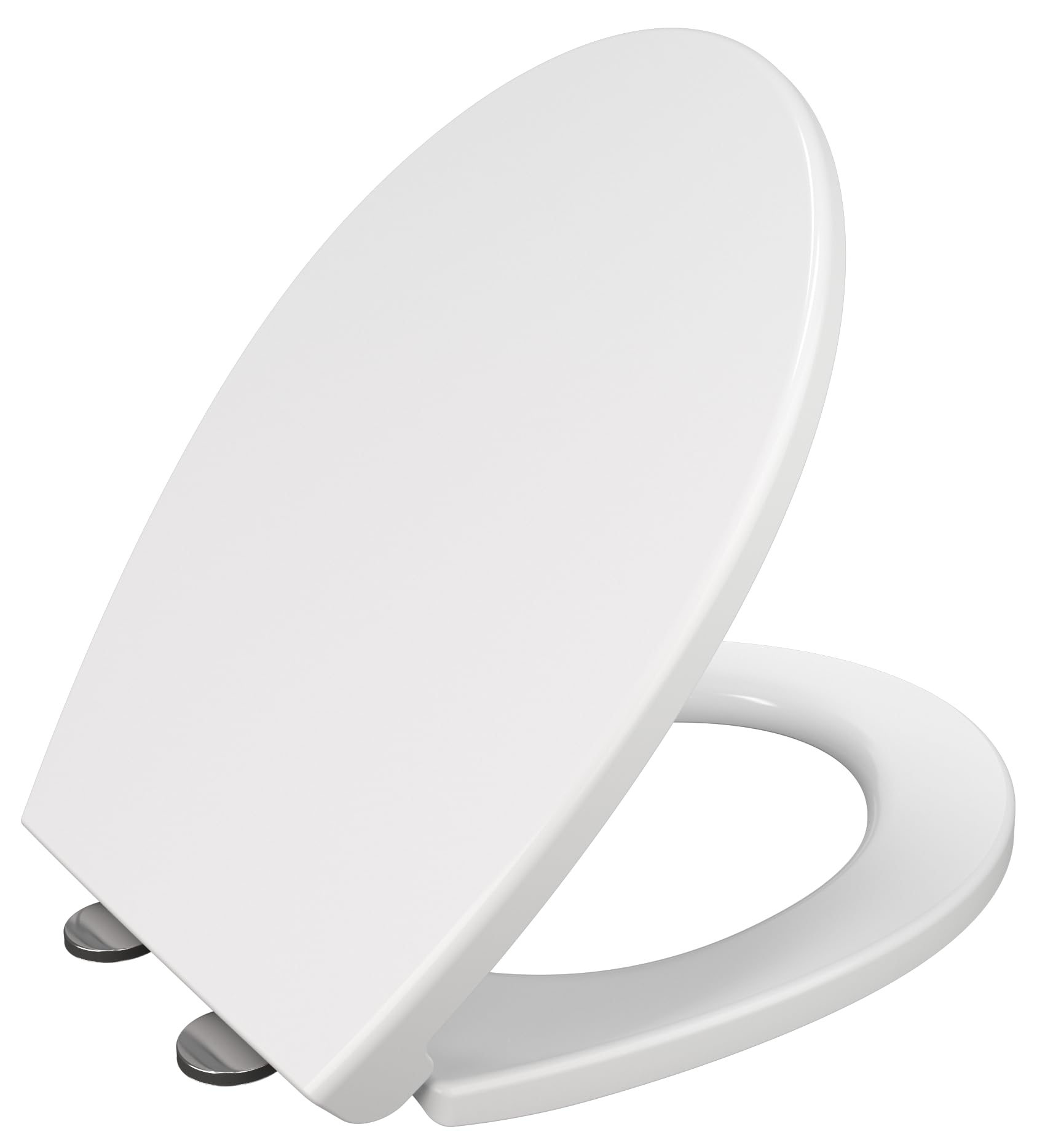 AAN Soft Close Toilet Seat – Oval Standard Size Durable UF Material