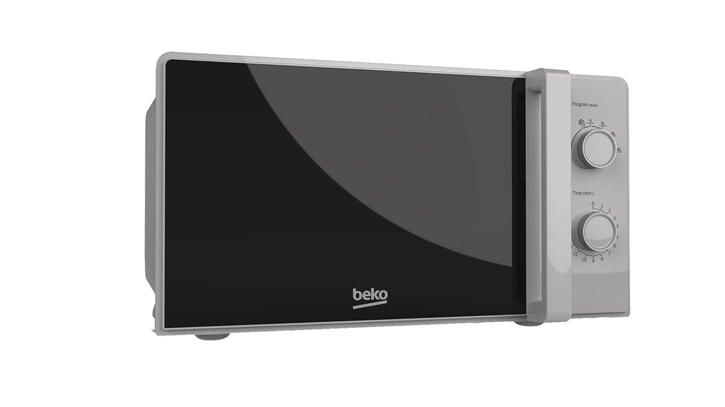 Beko MOC20100SFB Solo Microwave | 20L Capacity, 700W - Silver