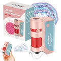 Jolof Store 60x-120x Mini Pocket Microscope with 5 Prepared Slides