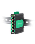 LINOVISION Industrial 5-Port Gigabit Solar PoE Switch with Voltage Booster