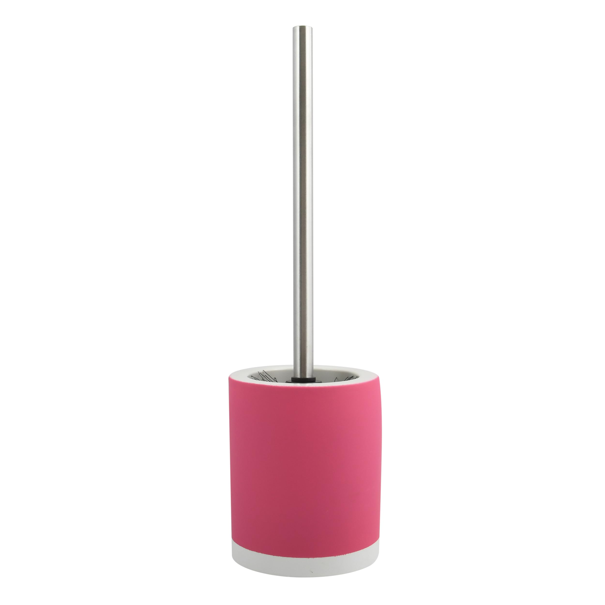 MSV Cagliari Soft Touch Toilet Brush – Fuchsia Modern Bathroom Decor