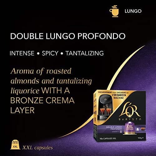 L’OR Barista Double Lungo Profondo XXL Coffee Capsules - 50 Pods
