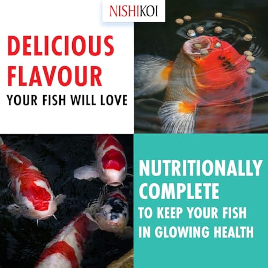 Nishikoi Multi-Sticks Floating Koi and Pond Fish Food - 1575g
