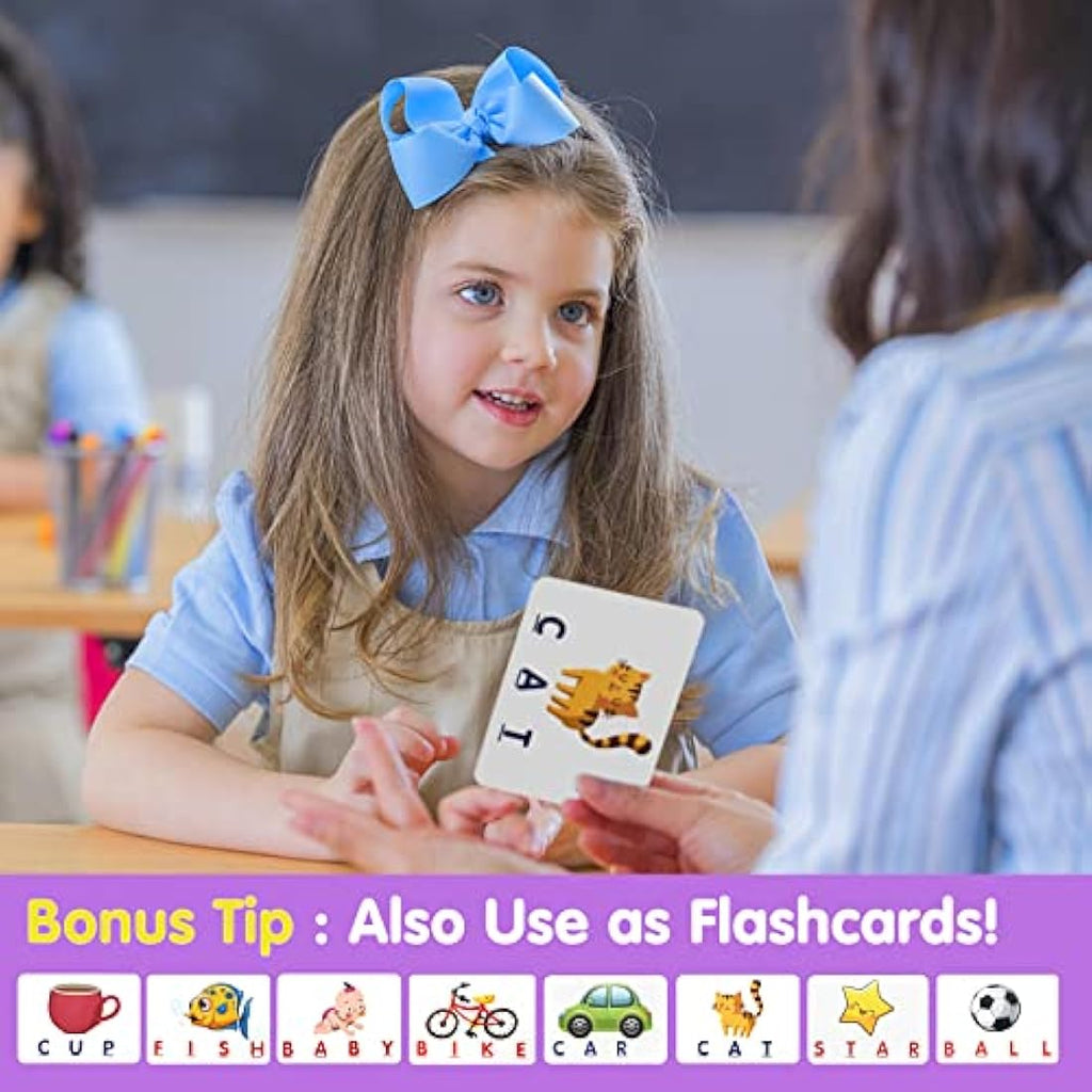 HahaGift Matching Letter Spelling Game - Educational Toddler Learning Toy