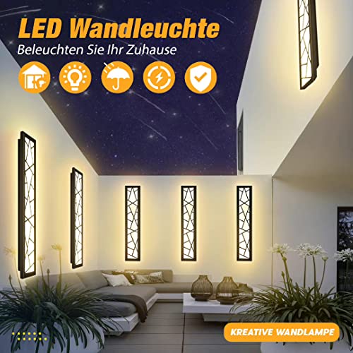 IP67 Waterproof LED Long Wall Lamp – Modern Aluminum Sconce