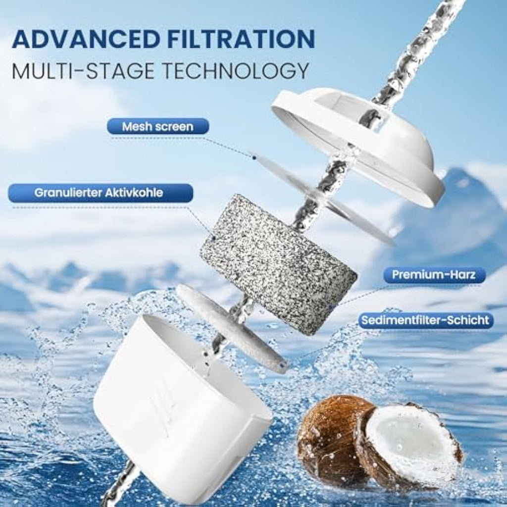 GOLDEN ICEPURE Water Filter Cartridges for Brita Maxtra+ | 12 Pieces