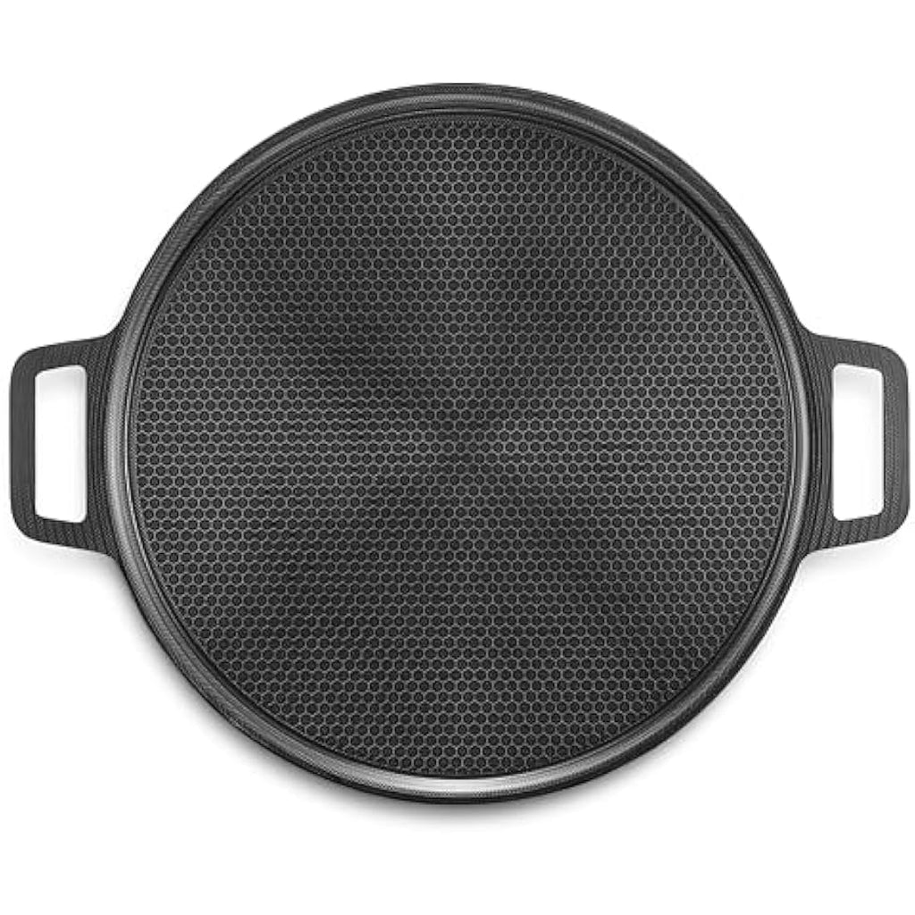 HexClad Hybrid Nonstick Pizza Steel – 14-Inch Stainless Steel & Ceramic