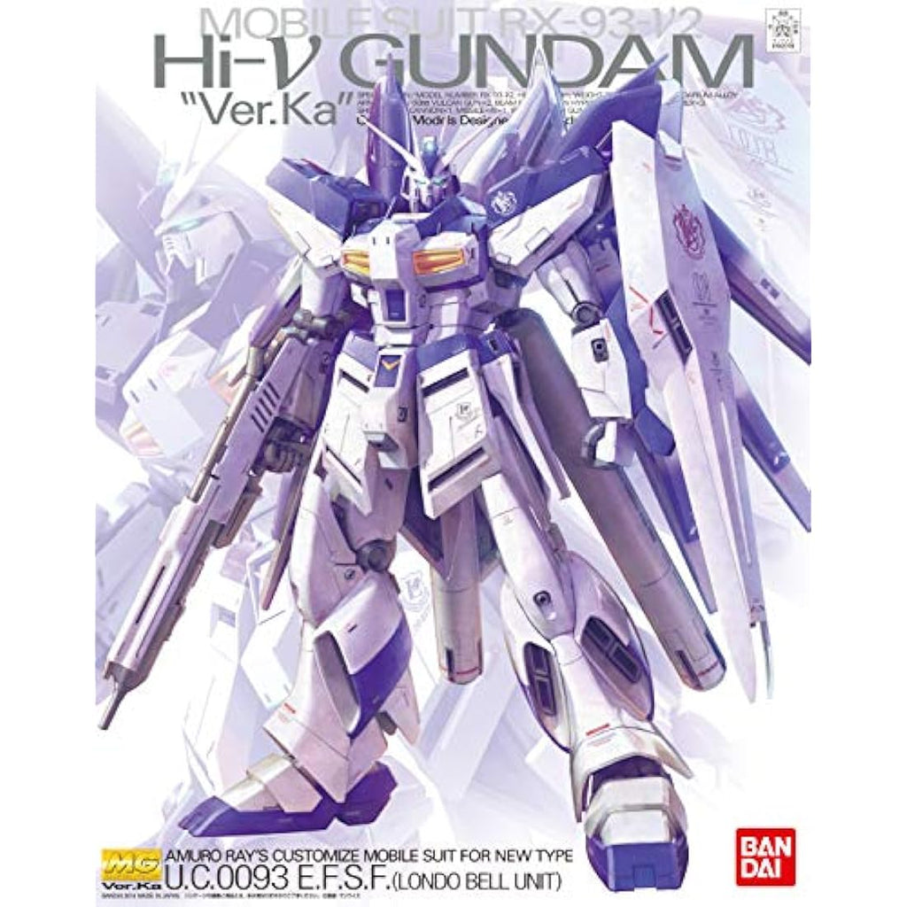 Bandai MG 1/100 RX-93-v2 Hi-v Gundam Ver. Ka - Mecha Model Kit