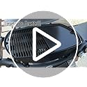 GFTIME Cast Iron Cooking Grates for Weber Q300 Q3200 Series Grills, 2-Pack