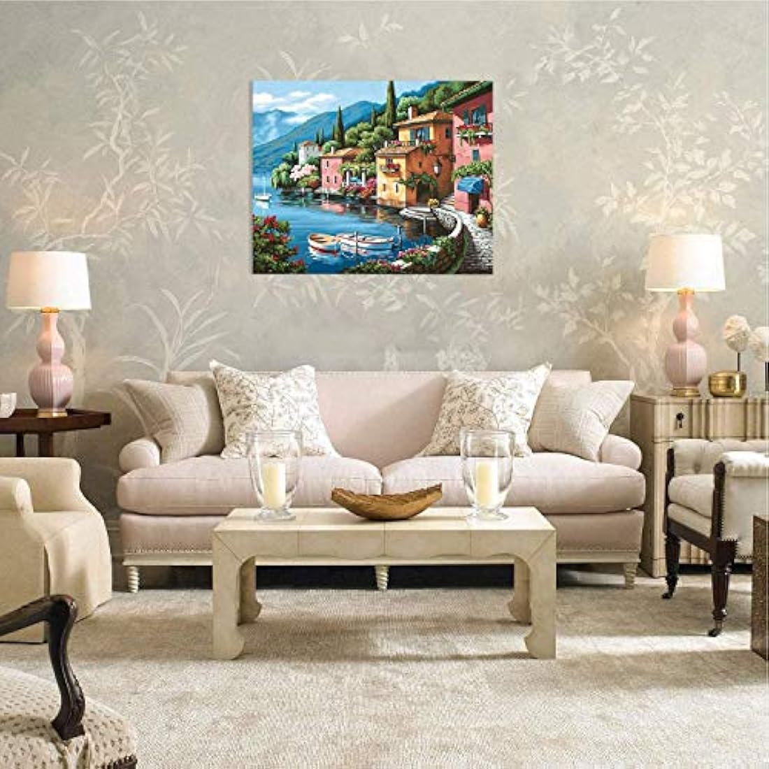 Jolof Store Paint by Number Kit for Adults - Sea View DIY Canvas 16x20
