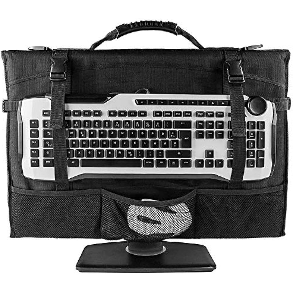 Hosoncovy 21.5" iMac & 20-24" Monitor Carrying Case | Waterproof Oxford
