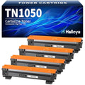 Halloya TN1050 Compatible Black Toner Cartridges for Brother - 4-Pack