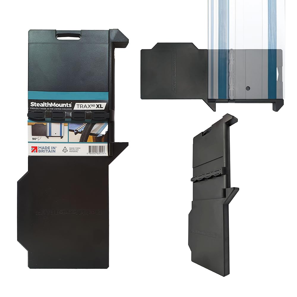 StealthMounts Trax90 XL Track Saw Square for Makita Guide Rails