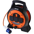 Vango Voltaic Roll Away Camping Extension Lead | 3 Sockets & 2 USB