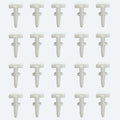 TIPIACE Telescopic Ceiling Curtain Track - White Room Divider Rail