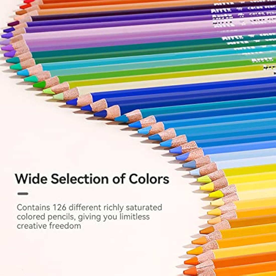 Arrtx 126 Coloured Pencils Set – Professional Soft Core Artist Pencils