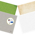 Path Gaming DND Battle Mat | 36x24 Double Sided RPG Grid Mat Set