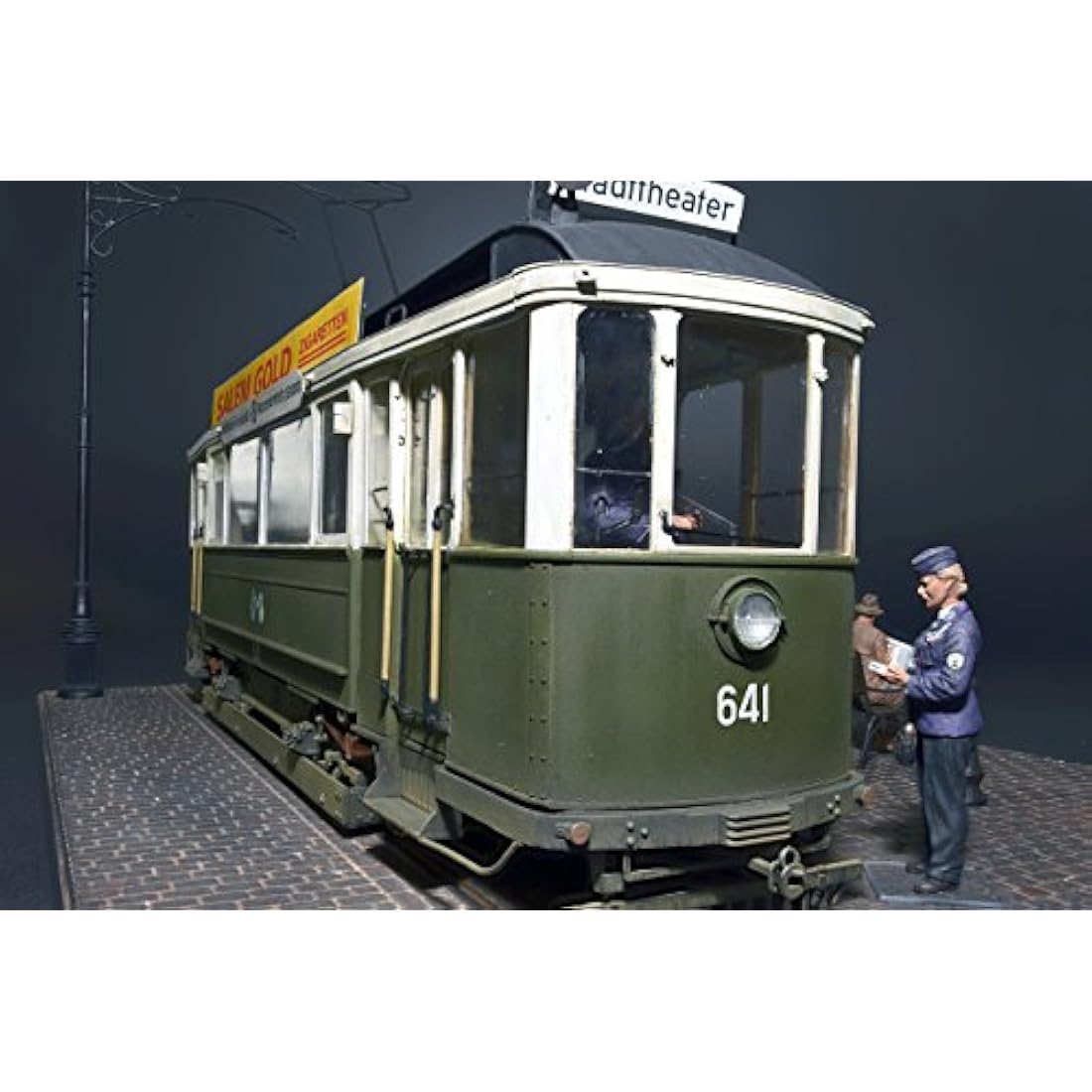 Miniart Plastic Model Assembly Kit - Railway Vehicle Scale Model 38009