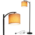 Tomshine Classic Arc LED Floor Lamp – Modern Standing Lamp with 9W Bulb