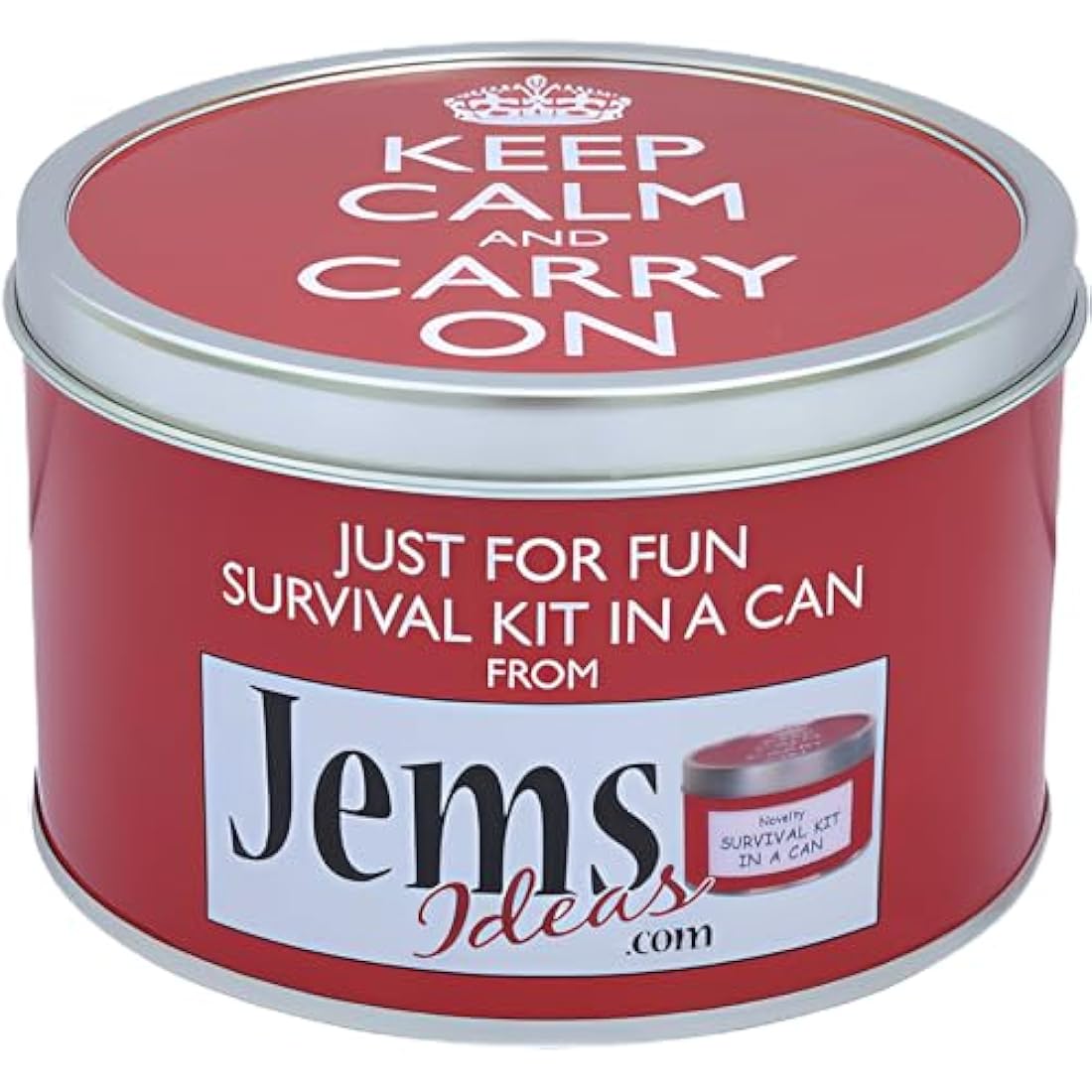 Keep Calm & Carry On Survival Kit - Funny Novelty Gift Set