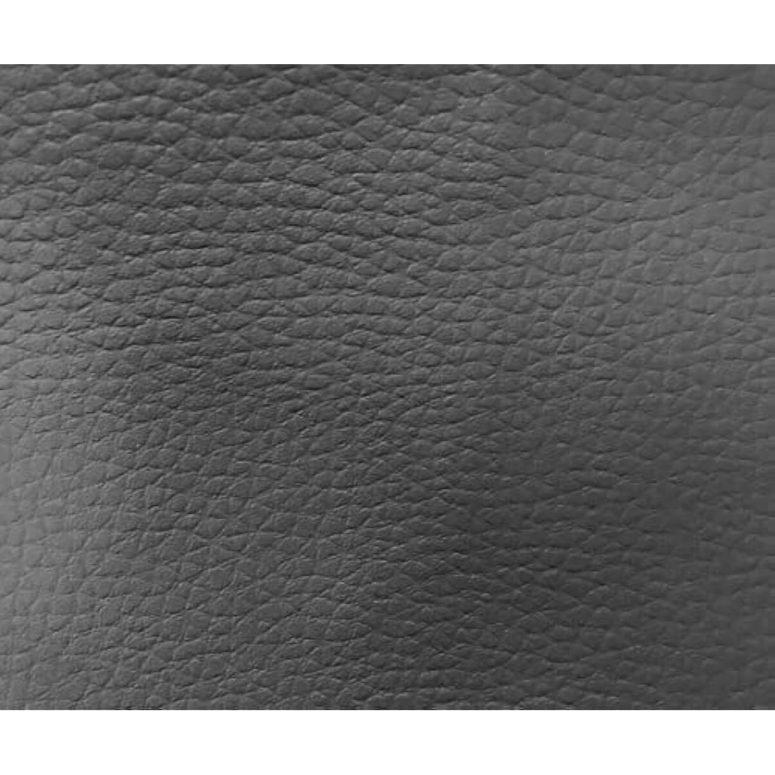 A-Express Dark Grey Grained Faux Leather Upholstery Fabric – 140cm