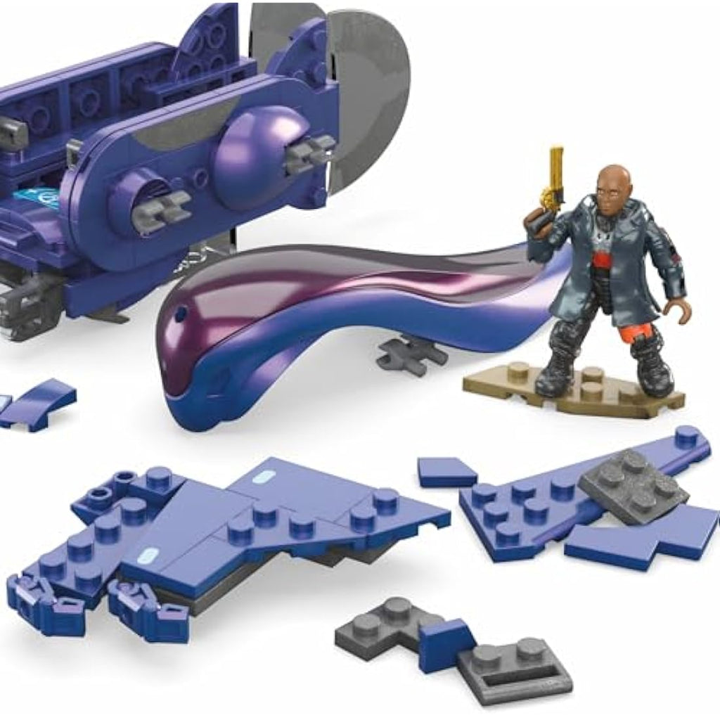 MEGA Halo The Series Renegade Banshee Aircraft Building Set - 205 Pcs