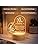 Vetbuosa 70th Birthday Night Light – Heart-Shaped LED Lamp Gift for 1955