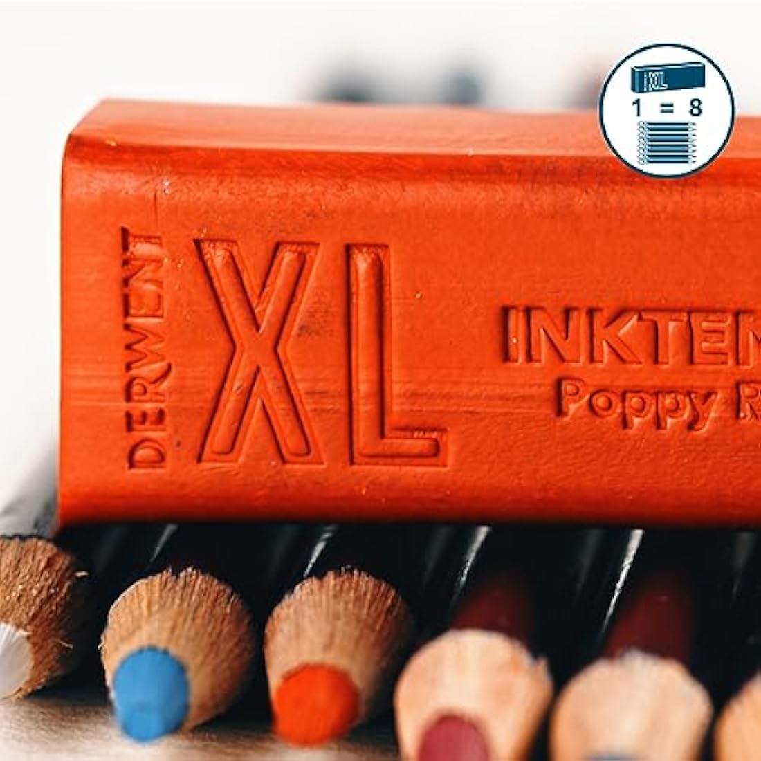 Derwent Inktense XL Blocks – Set of 12 Water-Soluble Drawing Blocks
