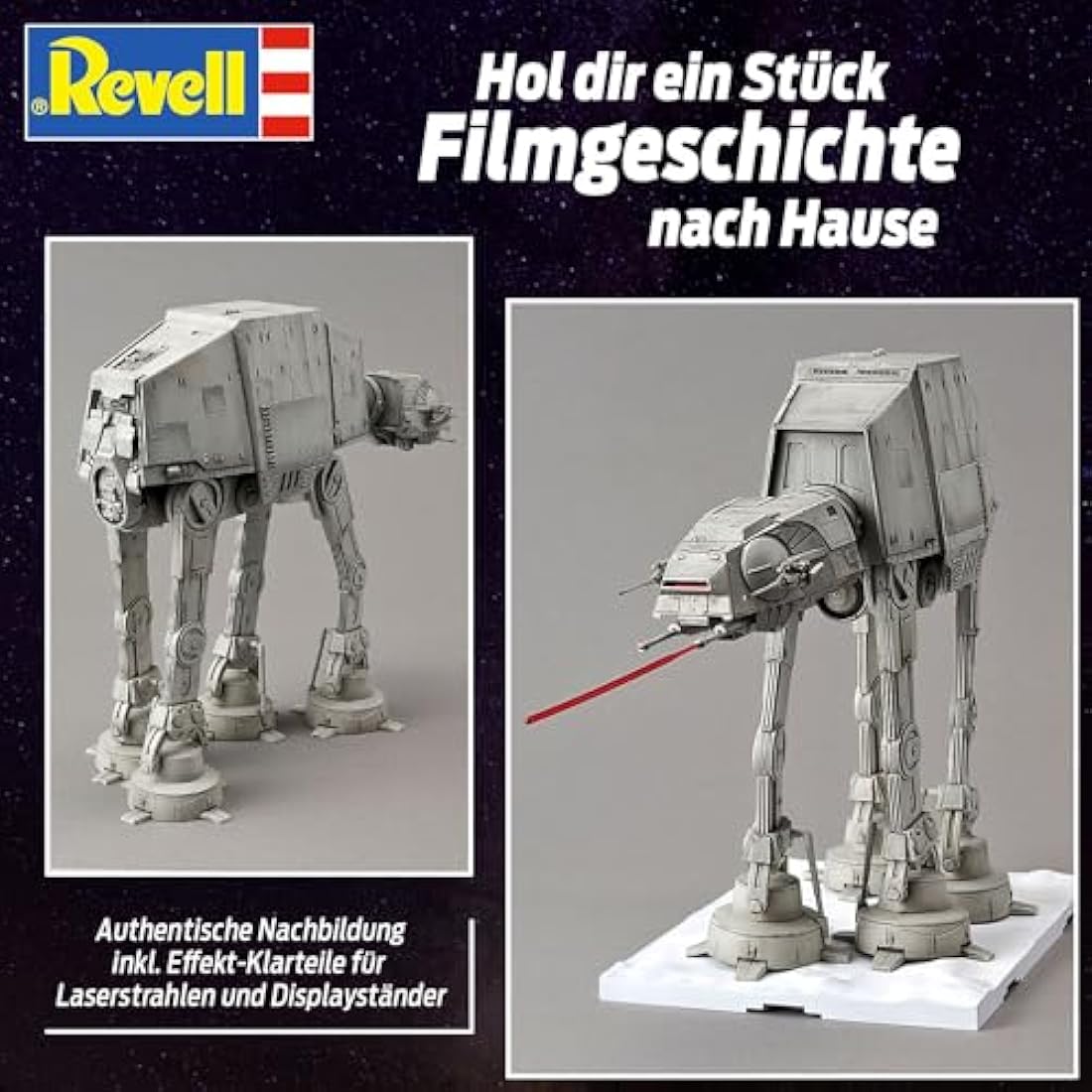 Bandai AT-AT Walker 1:144 Scale Model Kit – Pre-Coloured Click System