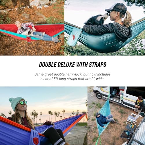 Grand Trunk Double Parachute Nylon Hammock – Lightweight Camping Gear