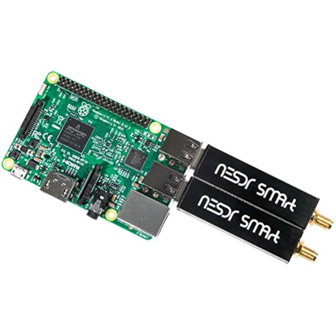 Nooelec NESDR SMArt v5 RTL-SDR Bundle - 100kHz-1.75GHz Radio with 3 Antennas