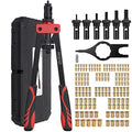 Proster 14" Rivet Nut Tool Kit – Heavy Duty Hand Riveter with 150 Nuts