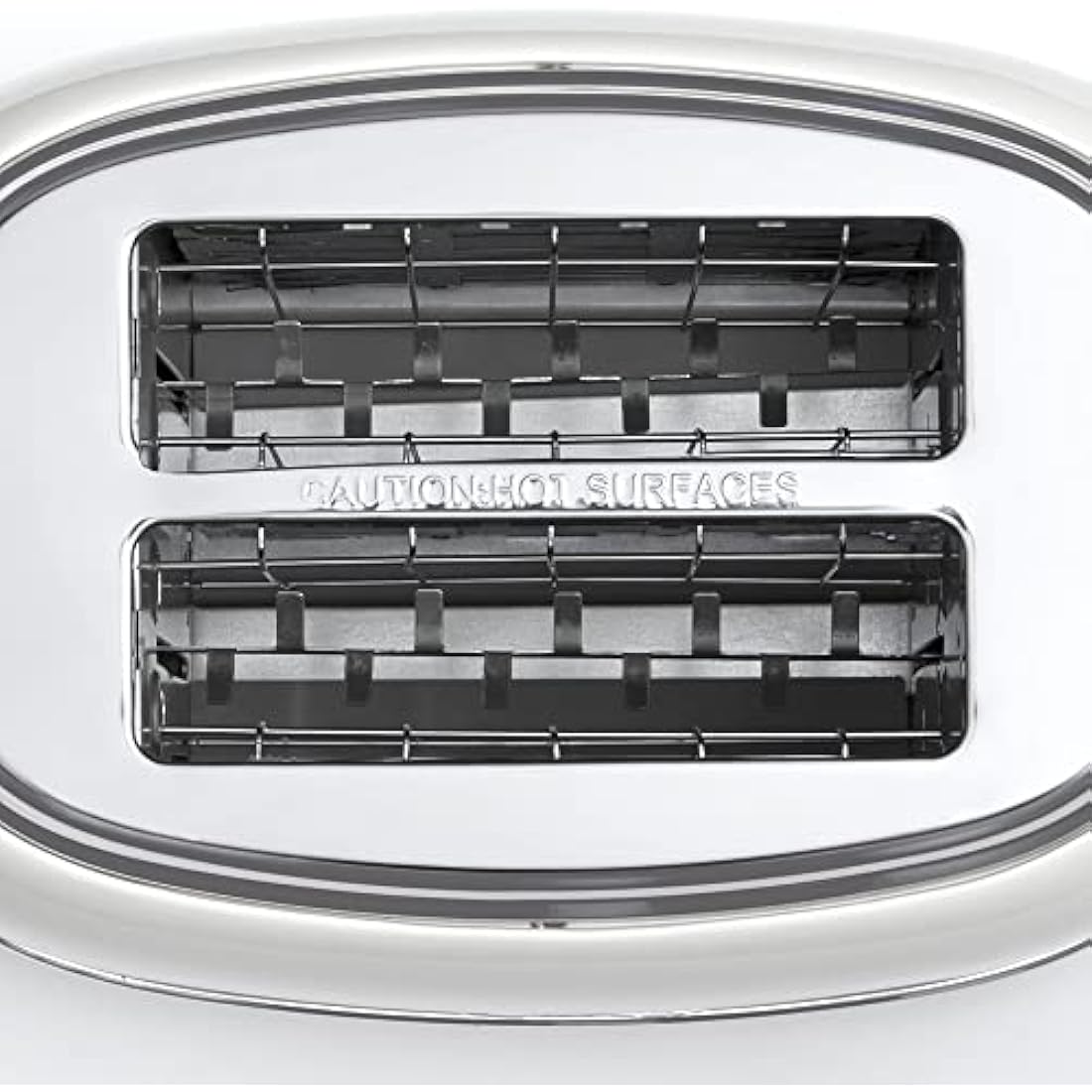 Haden Heritage 2-Slice Toaster – Retro Stainless Steel in White