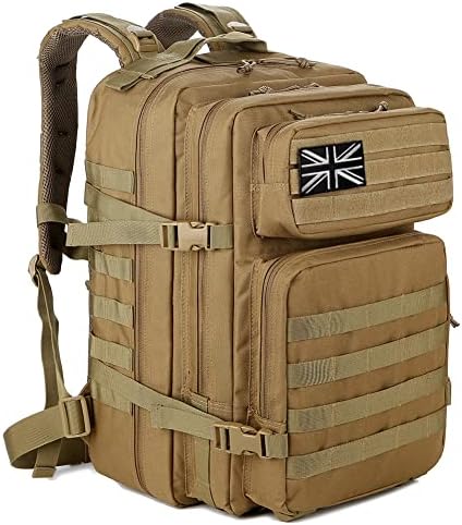 45L Military Tactical Backpack – Molle Army Assault Pack